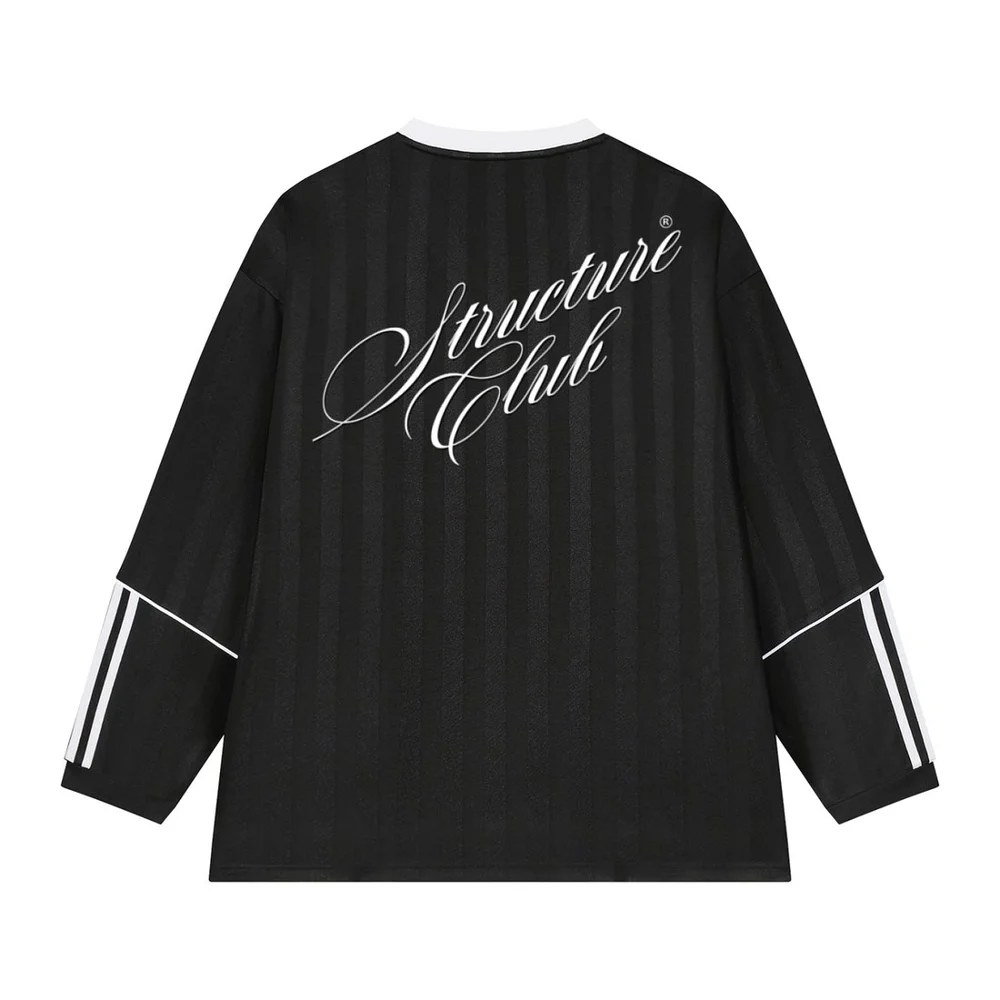 Structure Club Match Jersey — back, Structure Club script